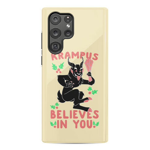 Krampus Believes in You Phone Case